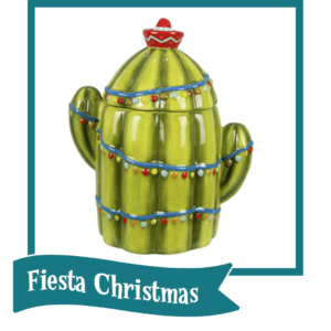 Fiesta Christmas button