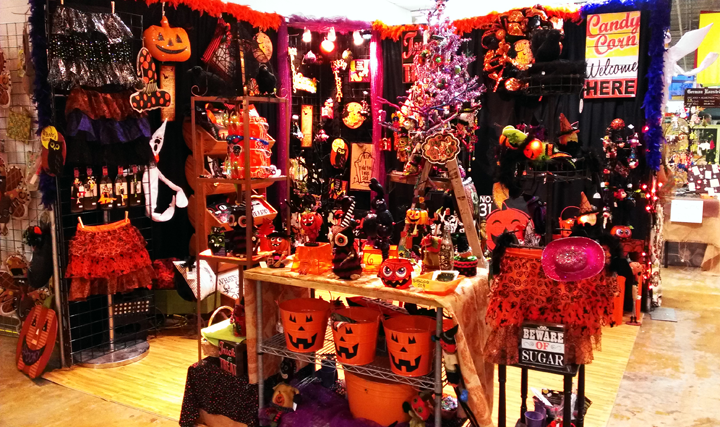 Halloween booth in Memphis